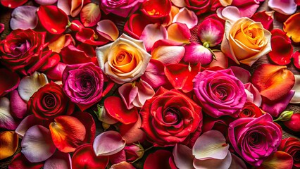 Elevate your brand with captivating rose petal photography; high-resolution images for impactful visuals.