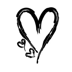 Elegant Triple Heart Butterfly