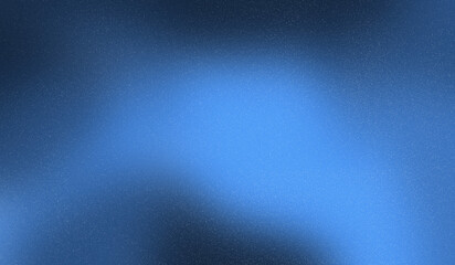Abstract dark blue gradient background with grainy noise texture. Modern digital backdrop for design, wallpaper, and creative projects