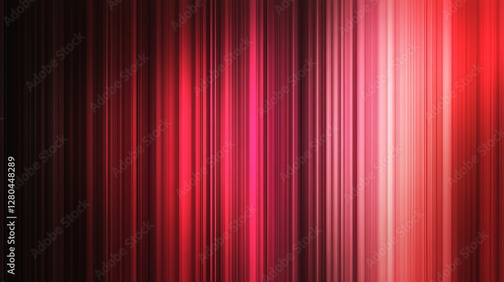 Poster a gradient red background transitioning from bright red to dark maroon