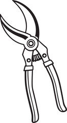 Pruners Rustic Tool for Gardening