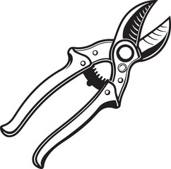 Pruners Rustic Tool for Gardening