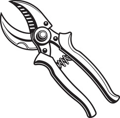 Pruners Rustic Tool for Gardening