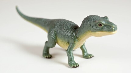 Obraz premium Realistic Dinosaur Figurine Display