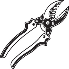 Pruners Rustic Tool for Gardening