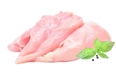 Meat chicken isolated