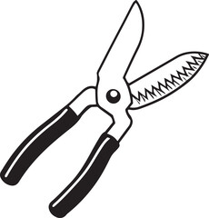 Pruners Rustic Tool for Gardening