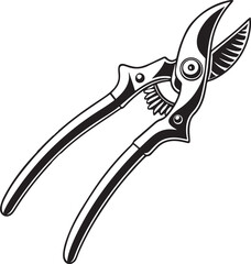 Pruners Rustic Tool for Gardening