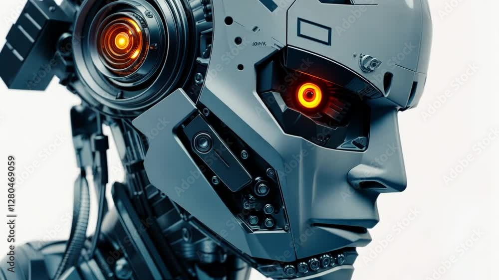 Poster advanced robotic head: a glimpse into the future of artificial intelligence