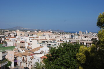 Fototapeta premium Vista de Calpe