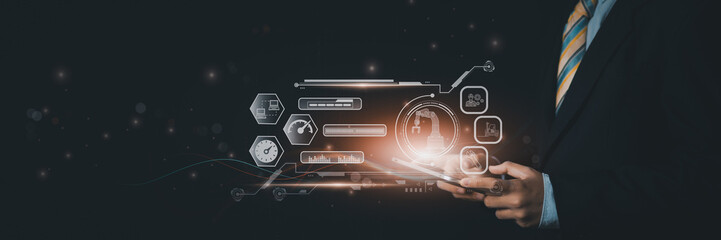 AI-Powered Robotic Process Automation (RPA) for Business Efficiency, Digital Transformation, Automation, Industry 4.0, Smart Tech, Change Management, Future Technologies.