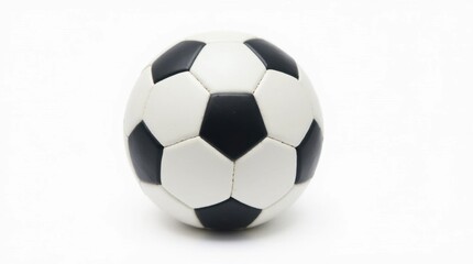 Naklejka premium Classic Black and White Soccer Ball