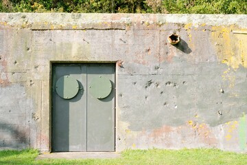 Old Historic WWII Bunker Entrance in New Zealand – Forgotten War Relic