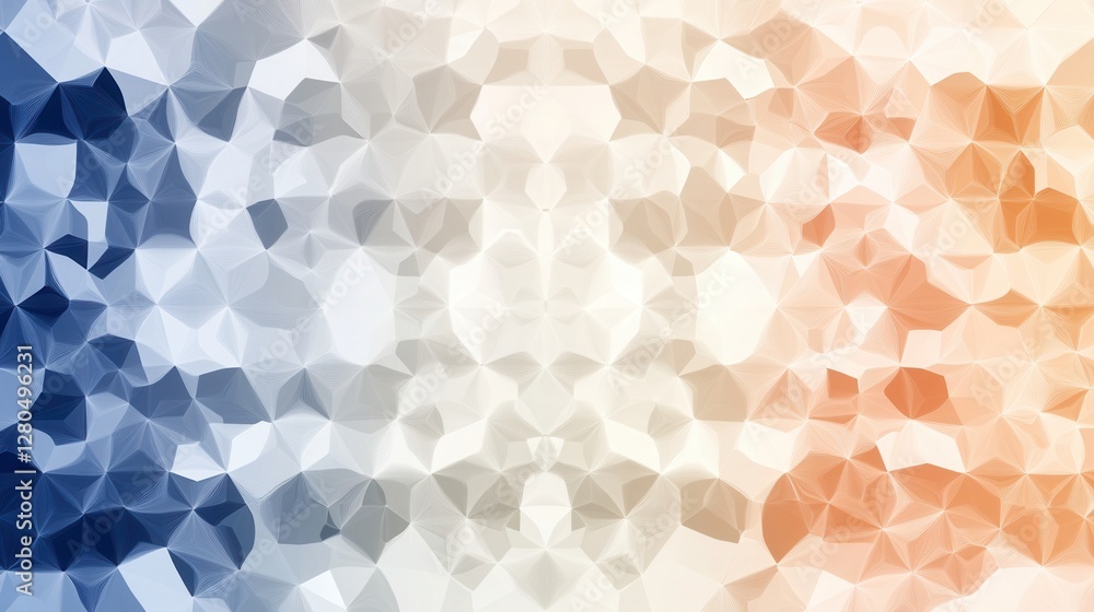 Poster abstract geometric background with soft colors and textured design