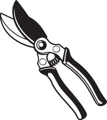 Pruners Rustic Tool for Gardening