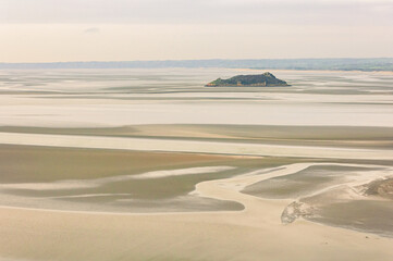 Tranquil Tides of Mont Saint-Michel