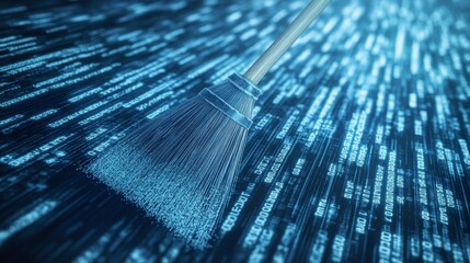 Digital Cleaning Concept Art