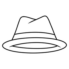 cowboy hat vector illustration