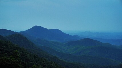 mountain landscape in the morning