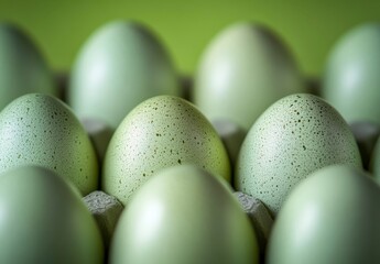 Green Eggs in Carton
