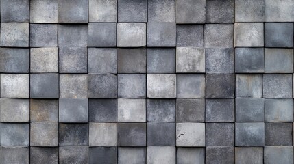 Gray Tile Wall Pattern