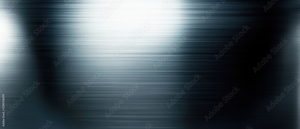 Poster smooth metallic surface with subtle gradient and reflective quality