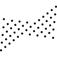 Minimalist Dotted Shape