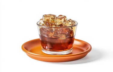 Refreshing Drink with Ice