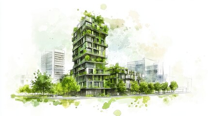 Modern Green Building Design