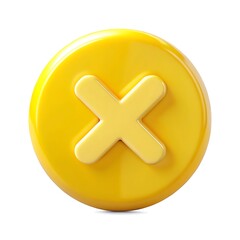 Fototapeta premium plus and minus buttons on white background