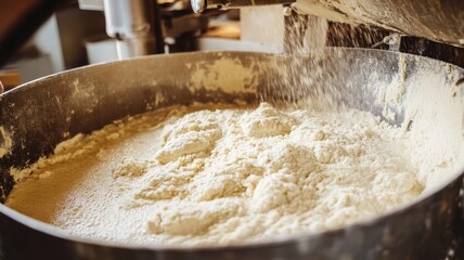 Bread Making Process: From Flour and Water to Freshly Baked Loaves Ready to Enjoy.