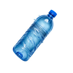 Crystal Clear Water Bottle: Refreshing Hydration isolated on transparent background