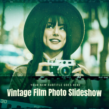 Vintage Film Photo Slideshow