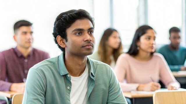 Indian Student Leadership Workshop in Progress
