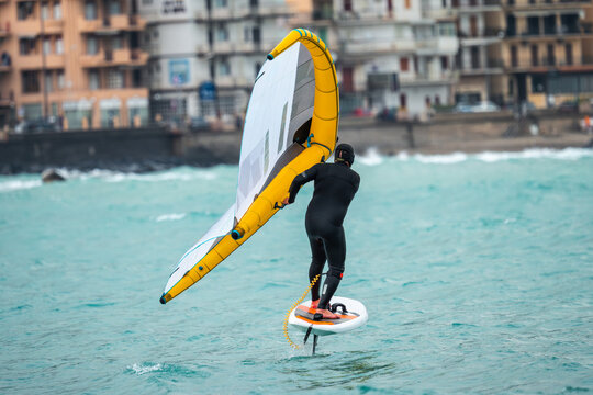 Wingfoil also known as a wing surfing is a sport combining kitesurfing and windsurfing. Wing foil is a dynamically developing sport for everyone