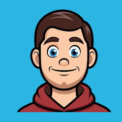 design art logo mascot cartoon illustration human