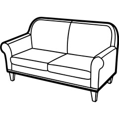 sofa vector icon