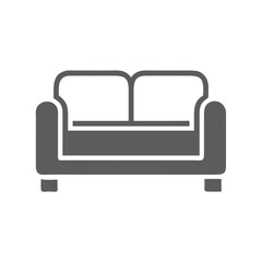 sofa vector icon