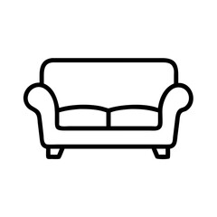 sofa vector icon