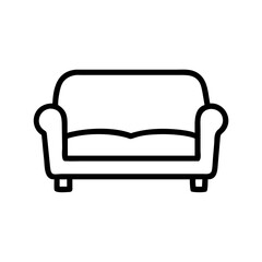 sofa vector icon
