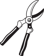 Pruners Rustic Tool for Gardening