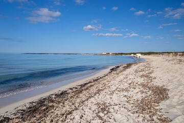 Ses Covetes beach, Es Tenc, Campos, Mallorca, Balearic Islands, Spain