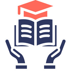 Fototapeta premium Learning Support Icon