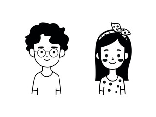 Cute Cartoon Character Vector