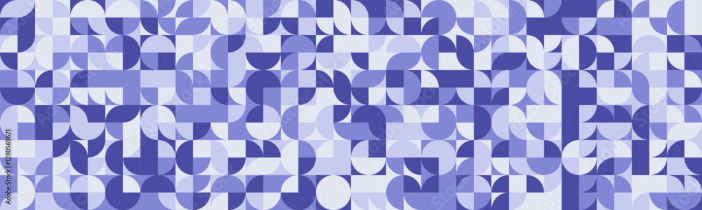 Poster seamless geometric pattern with textured mosaic and sharp shapes. perfect for poster artwork, abstra