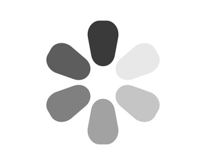 Loading bar status icon. Vector illustration. Vector loaded icons. Download progress. Donload or Upload.