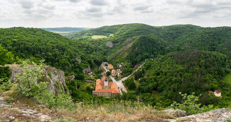 Pilgrimage site and tourist destination St. John under the rock, Czech Republic
