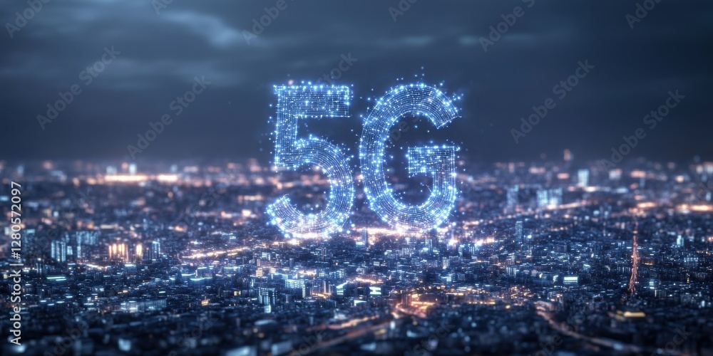 Poster optimizing high-frequency band utilization in global telecommunications network systems