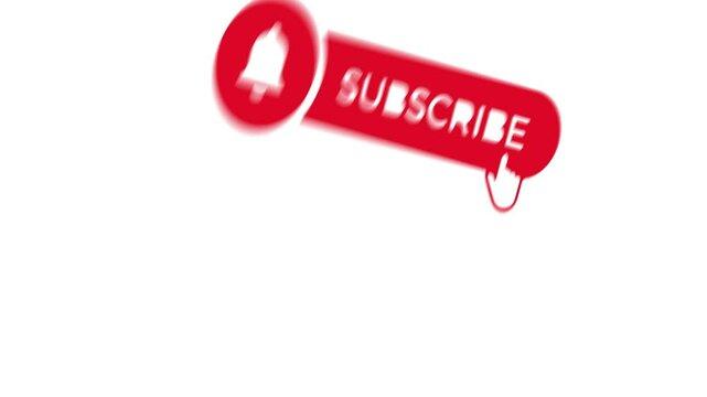 subscribe button animaton 