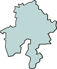 Namur Région Province Belgique Vector